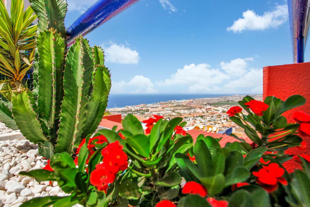 Wonderful View, Huge Terrace Solarium, Private Parking Apartamento Costa Adeje  Exterior foto
