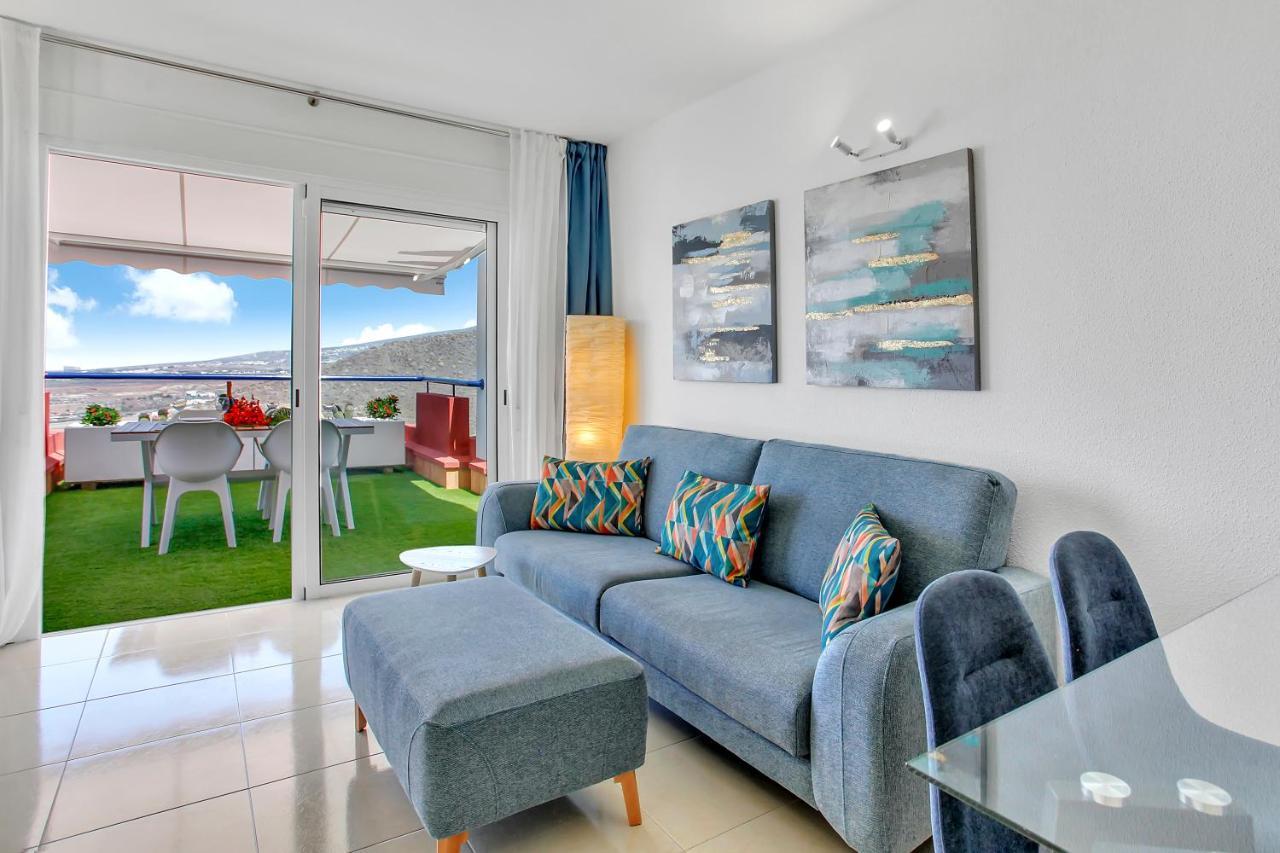 Wonderful View, Huge Terrace Solarium, Private Parking Apartamento Costa Adeje  Exterior foto