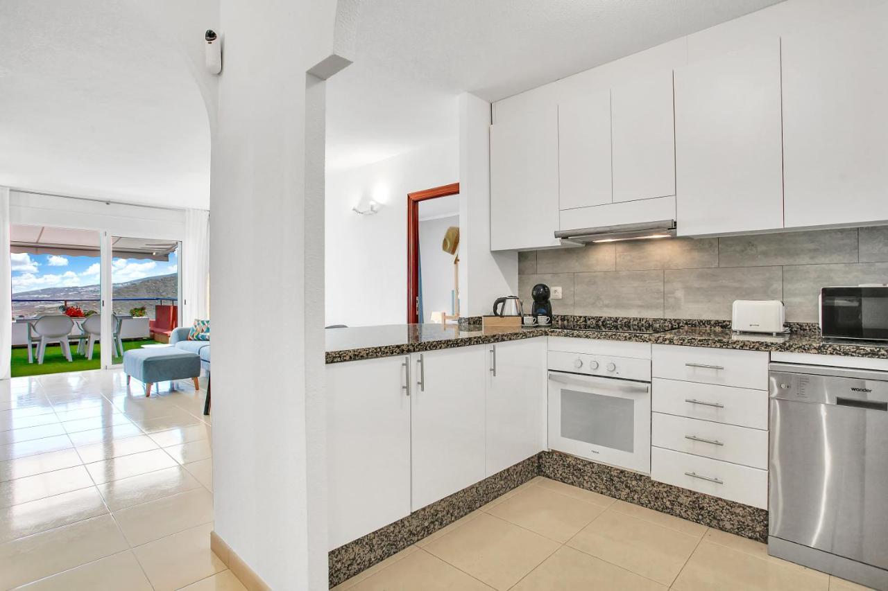 Wonderful View, Huge Terrace Solarium, Private Parking Apartamento Costa Adeje  Exterior foto